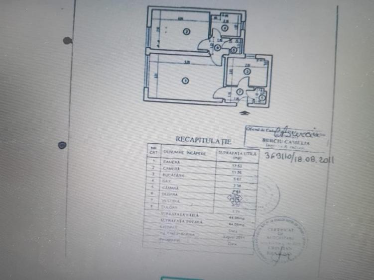 Apartament cu 2 camere, mobilat în Basarabia