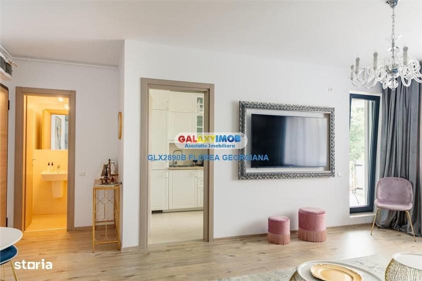 Apartament cu 3 camere, mobilat în Băneasa