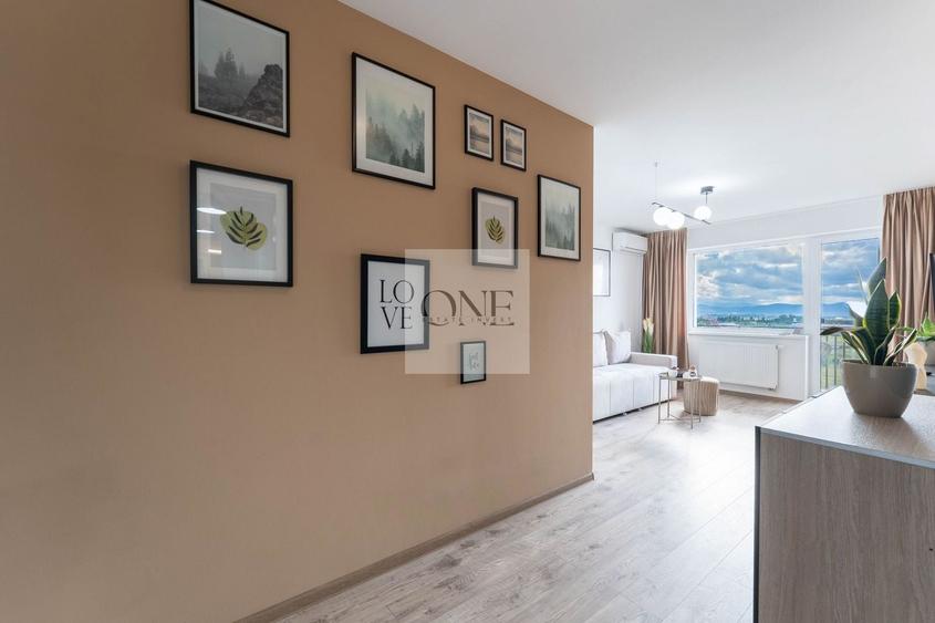 Apartament cu 2 camere decomandat, mobilat în Tractorul