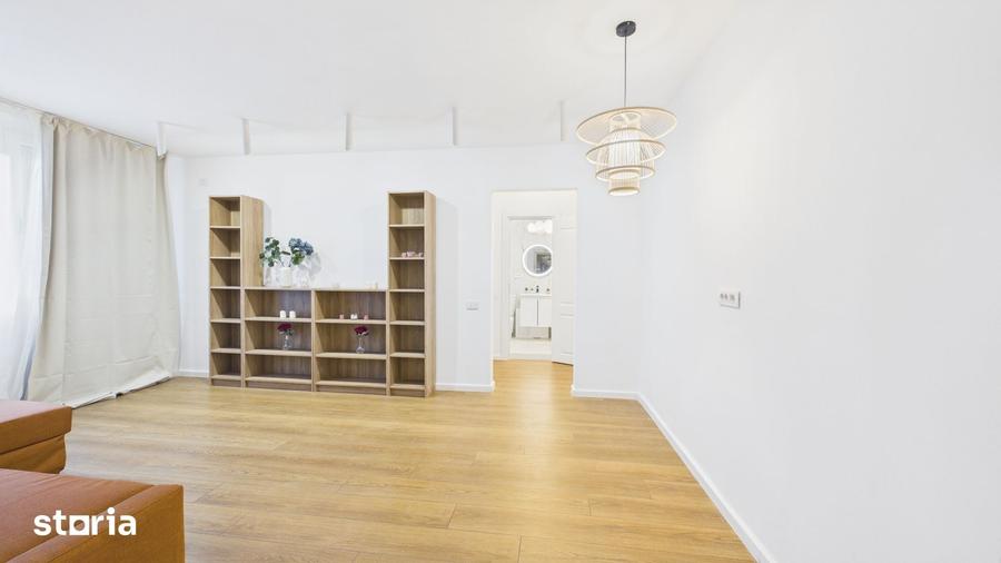 Apartament cu 3 camere semidecomandat, mobilat în Ozana