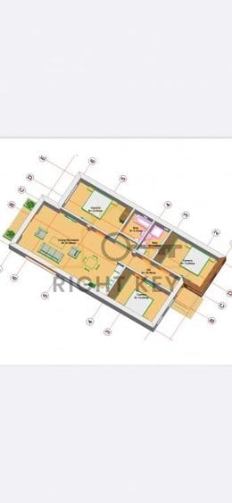 Casă individuală cu 4 camere cu Teren 400 Mp în Domnești