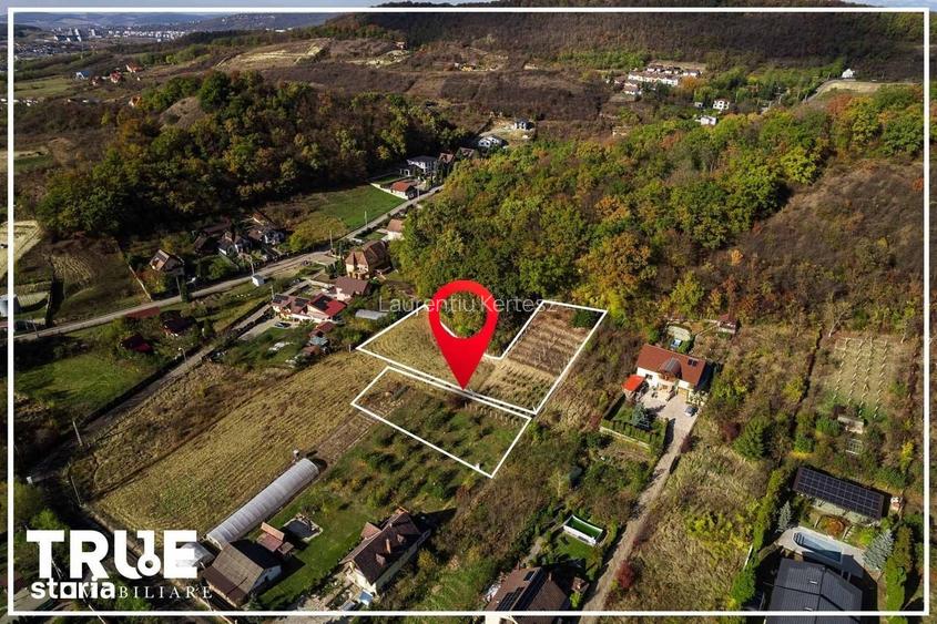 Terenuri intravilane de vanzare in Corunca, zona Valea Iubirii 1.446m2
