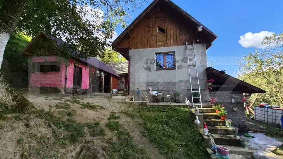 Casă individuală cu 3 camere cu Teren 23000 Mp în Poiana Mărului