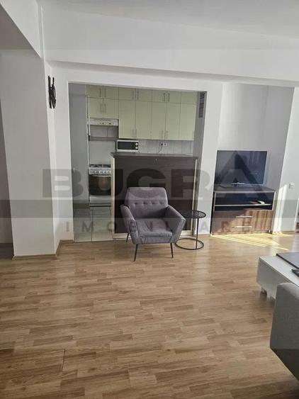 Apartament cu 2 camere semidecomandat, mobilat în Mărăști