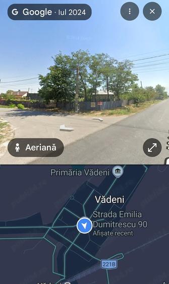 Casă cu 2 camere cu Teren 2369 Mp în Vădeni