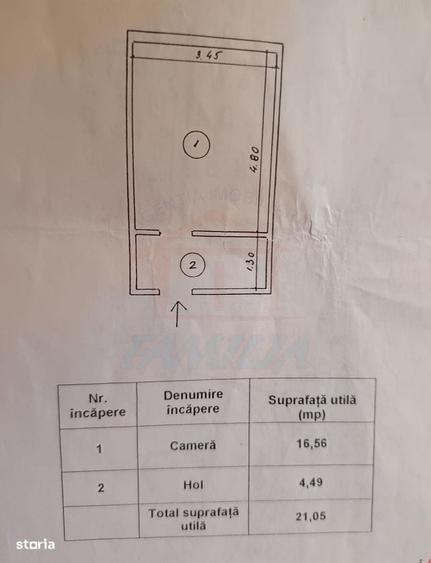 25.000 negociabil , Garsoniera luminoasa de vanzare | Micro 40 Galat - 3