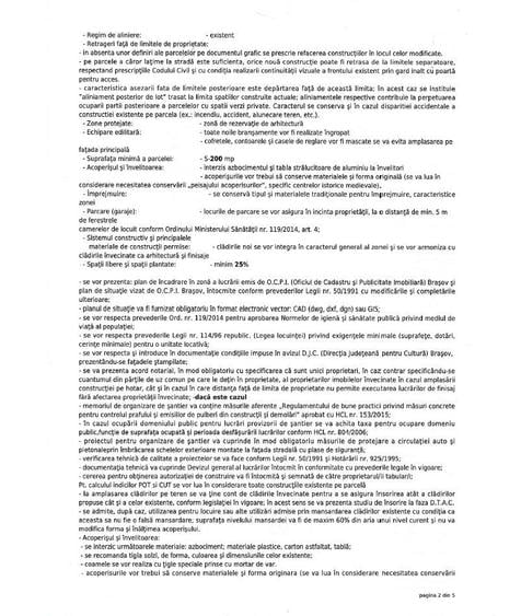 Teren de 707 mp, în Schei