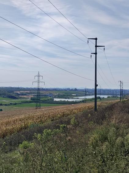 Teren extravilan de 1000 mp, în Vest