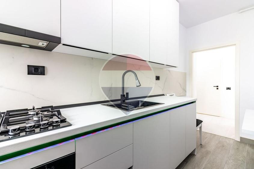 Apartament 2 camere Buftea Mobilat complet + parcare| Bloc nou| - 11