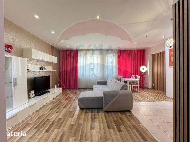Apartament cu 3 camere, mobilat în Văcăresti