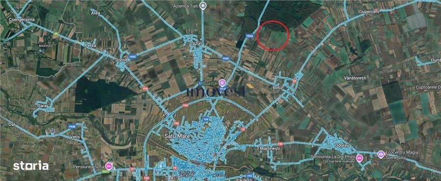Teren de 800 mp, în Botiz