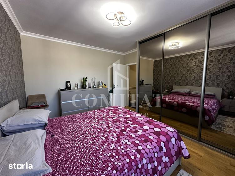 Apartament cu 3 camere, mobilat în Chinteni