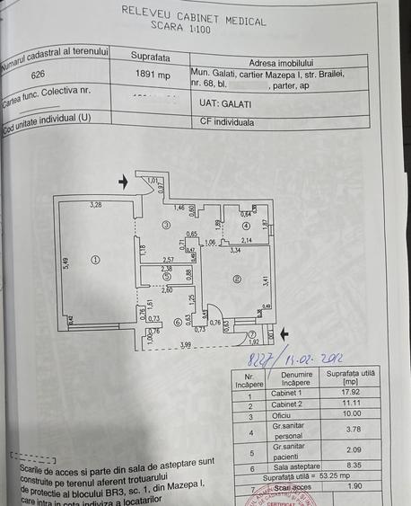 Spațiu comercial, de 53 mp, în Mazepa 1