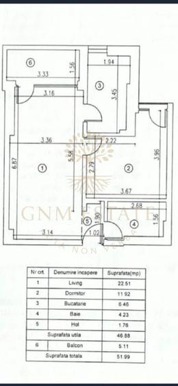 Apartament cu 2 camere decomandat, mobilat în Floreasca — fotografia 1