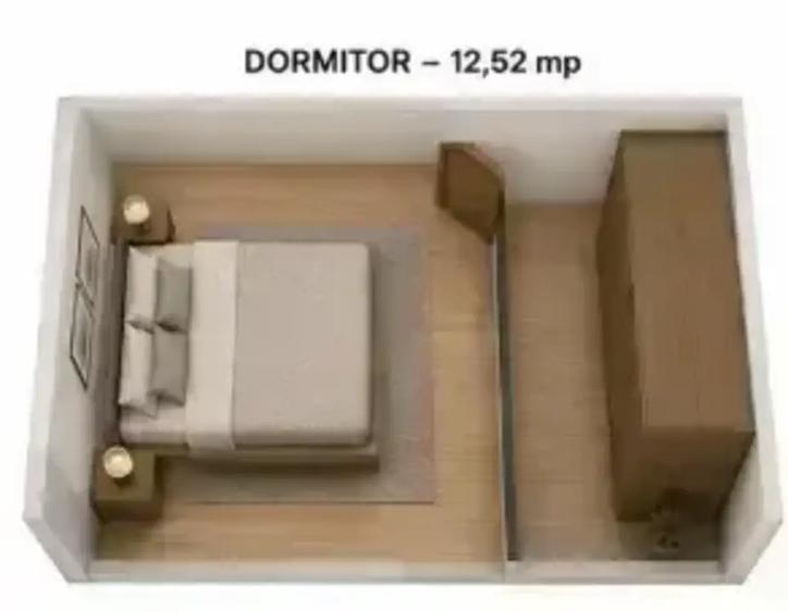 Apartament cu 2 camere semidecomandat în Pipera