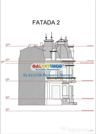 Casă cu 12 camere cu Teren 450 Mp în P-ța Romană