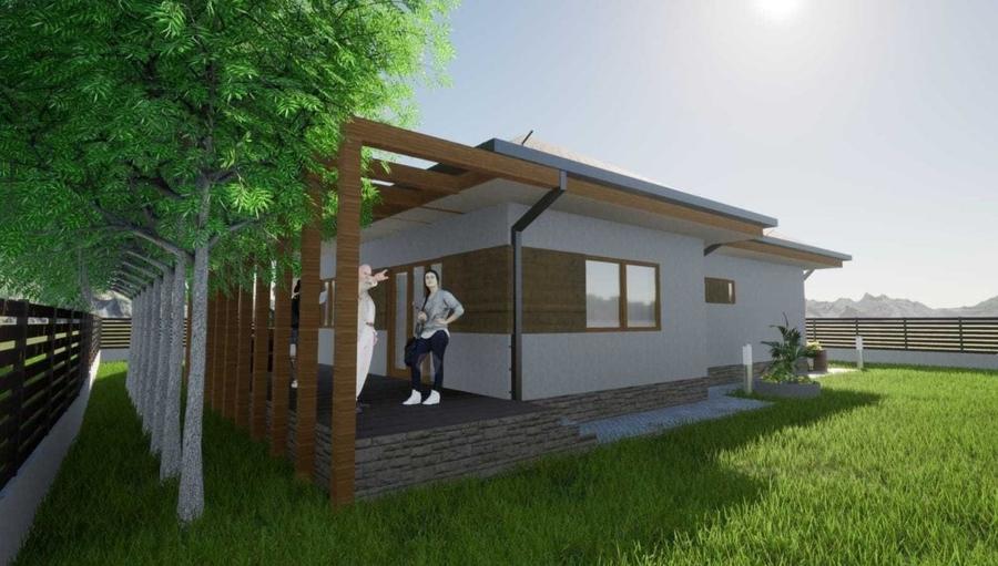Casă individuală cu 4 camere cu Teren 725 Mp în Exterior Nord