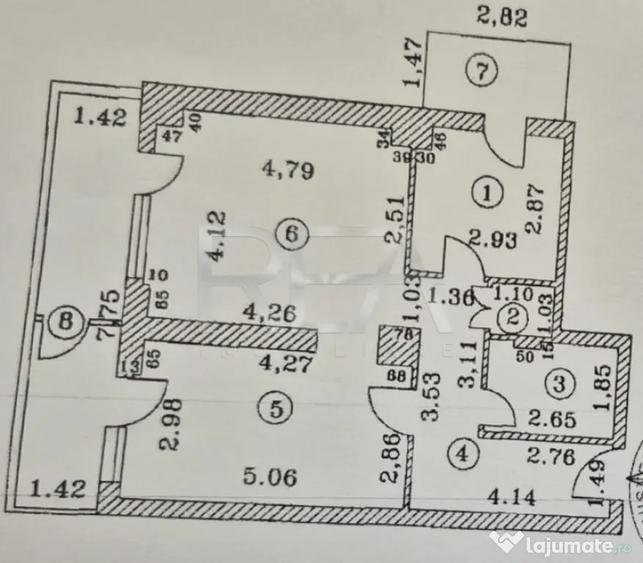 2 camere, 6/15, 74mp, piscina, 2 locuri parcare-Ansamblul P - 5
