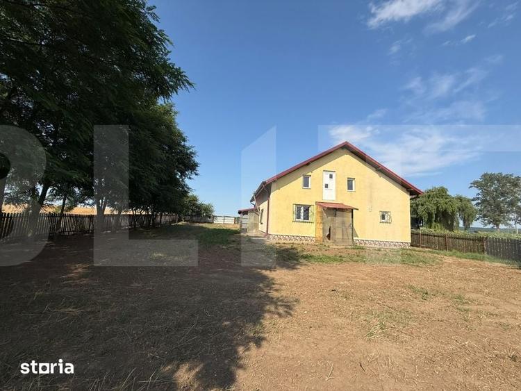 Casă cu 4 camere cu Teren 9600 Mp în Central