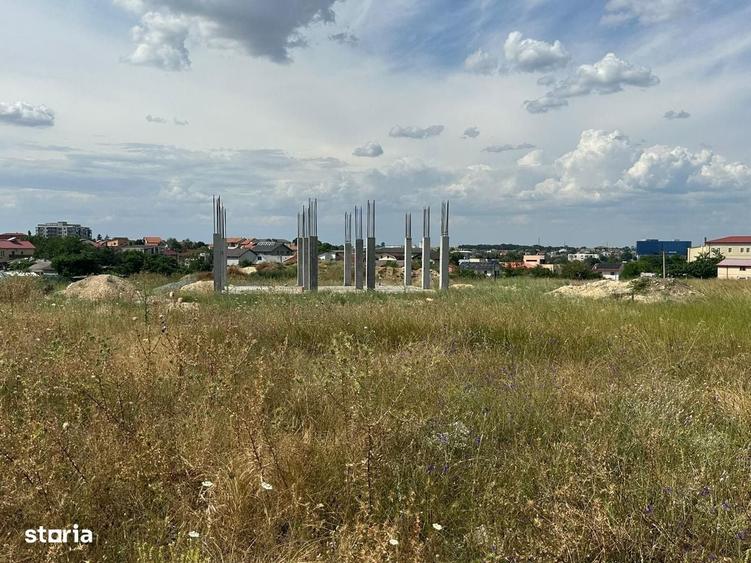 teren de vanzare Techirghiol cu fundatie si autorizatie construire - 7