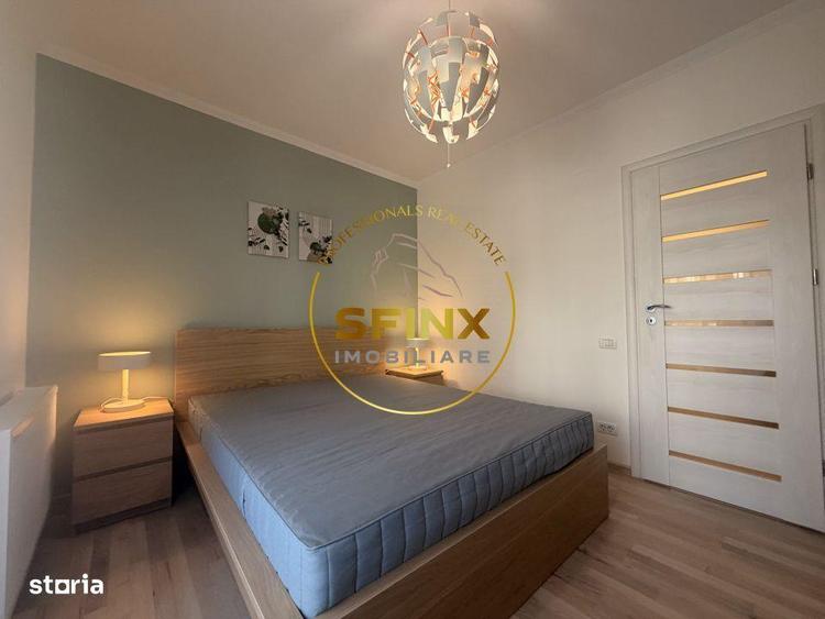 Apartament cu 2 camere, mobilat în Tei