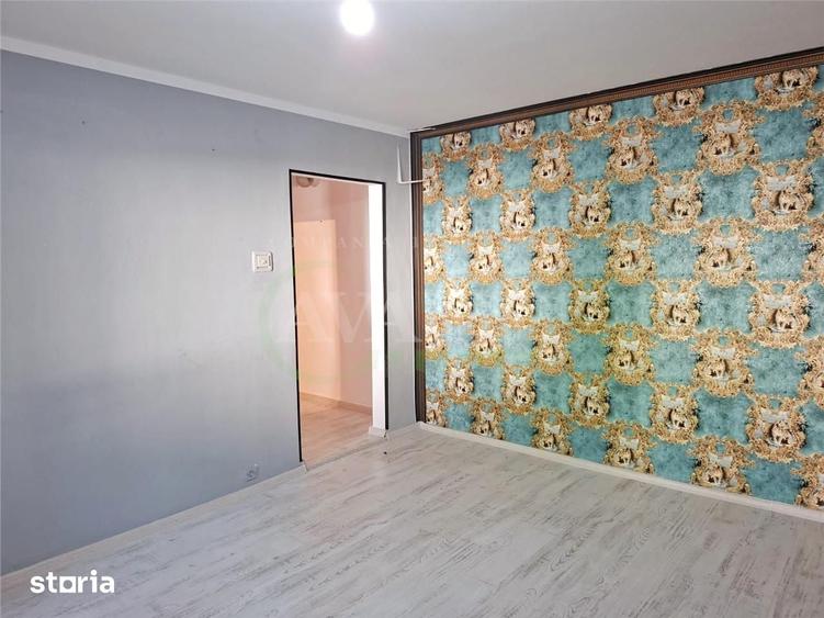 Apartament cu 2 camere semidecomandat în Republicii