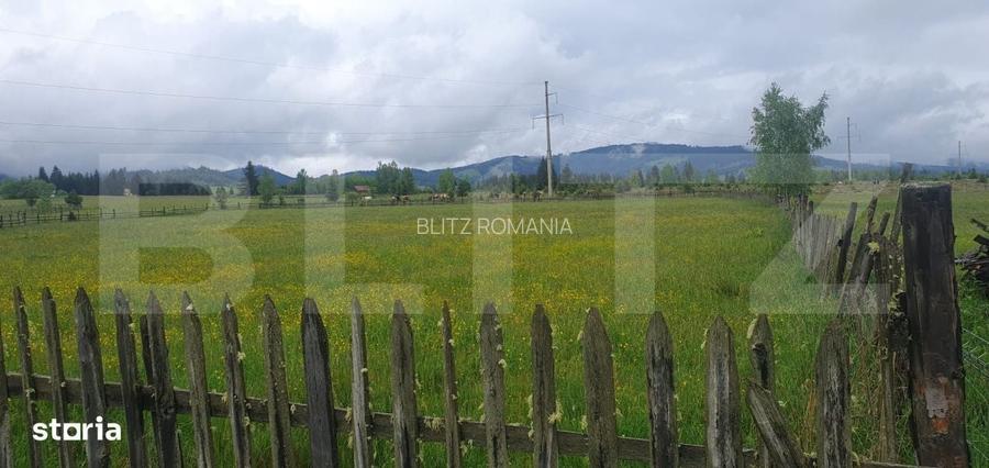 Teren extravilan, 6200 mp, zona Saru Dornei - Vatra Dornei