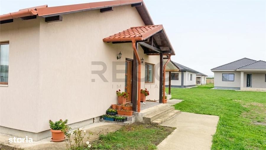 Casă cu 4 camere cu Teren 800 Mp în Oșorhei