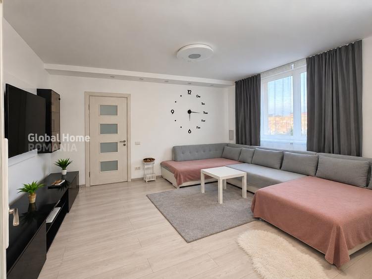 Apartament cu 3 camere semidecomandat, mobilat în Gara de Nord