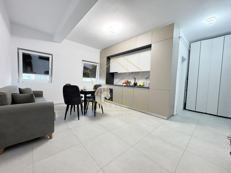 Apartament cu 2 camere semidecomandat, mobilat în Giroc