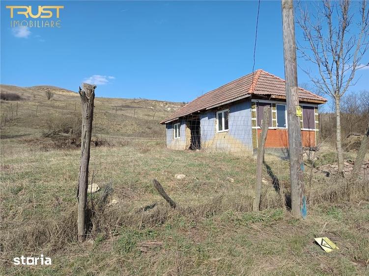 Casă cu 2 camere cu Teren 2698 Mp în Cătina