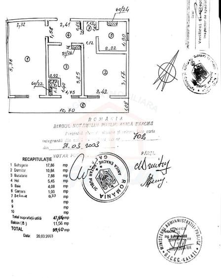 Apartament cu 2 camere decomandat, mobilat în Micro 18