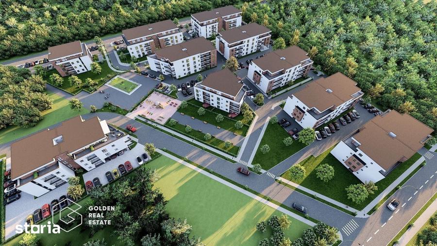 Apartament 2camere 77mp unic in ansamblu, cu terasa atipica ?i vedere - 1