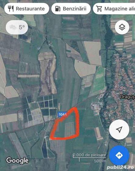 Teren de 41000 mp, în Drăguș