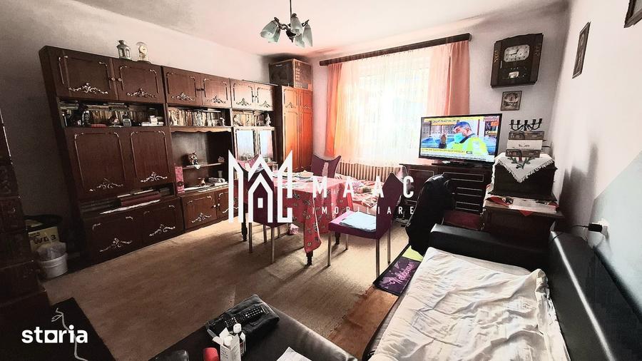 Casă cu 2 camere decomandat cu Teren 113 Mp în Central
