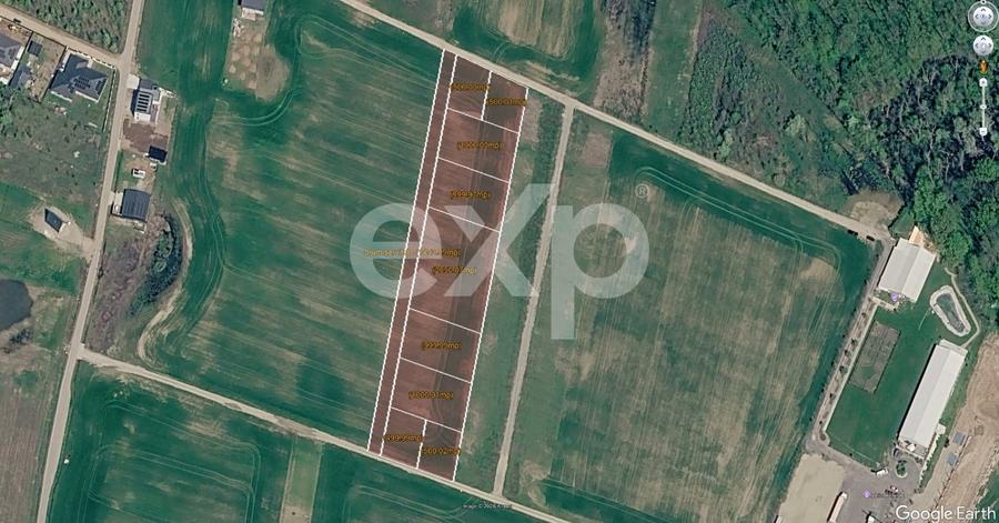Teren Construcții intravilan de 1000 mp, în Ciolpani