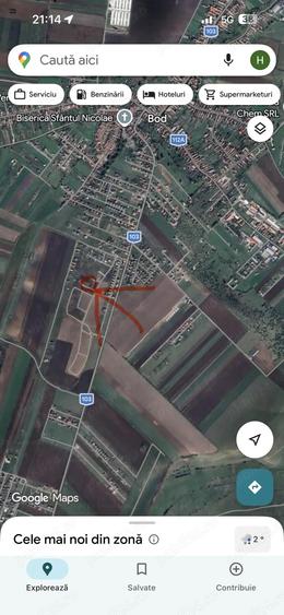 Teren de 517 mp, în Bod