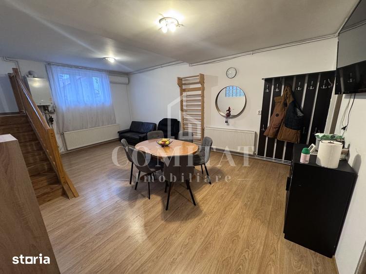 Apartament cu 3 camere semidecomandat în Central