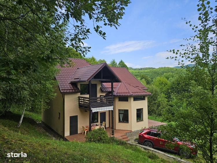 Casă cu 4 camere cu Teren 6842 Mp în Brădetu