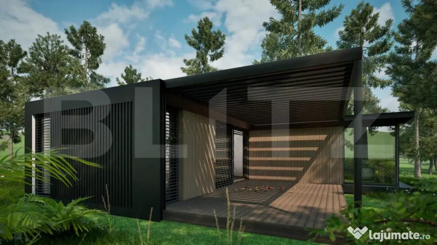 Casa pasiva certificabila de vanzare, cu 3 camere, 78,50 mp - 1
