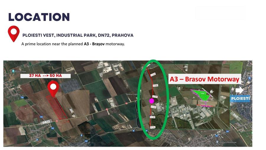 Teren Construcții intravilan de 370000 mp, în Stoenești