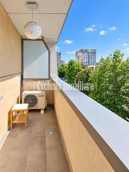 Apartament cu 2 camere semidecomandat în City Park Mall