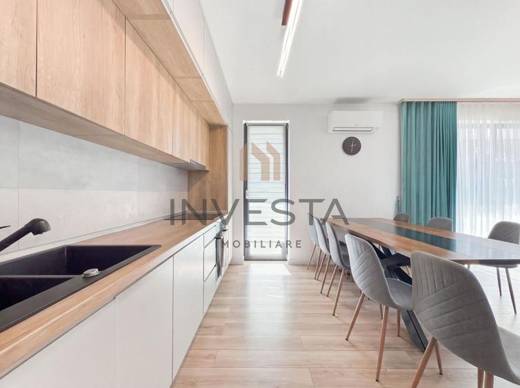 Apartament cu 3 camere semidecomandat, mobilat în Zorilor