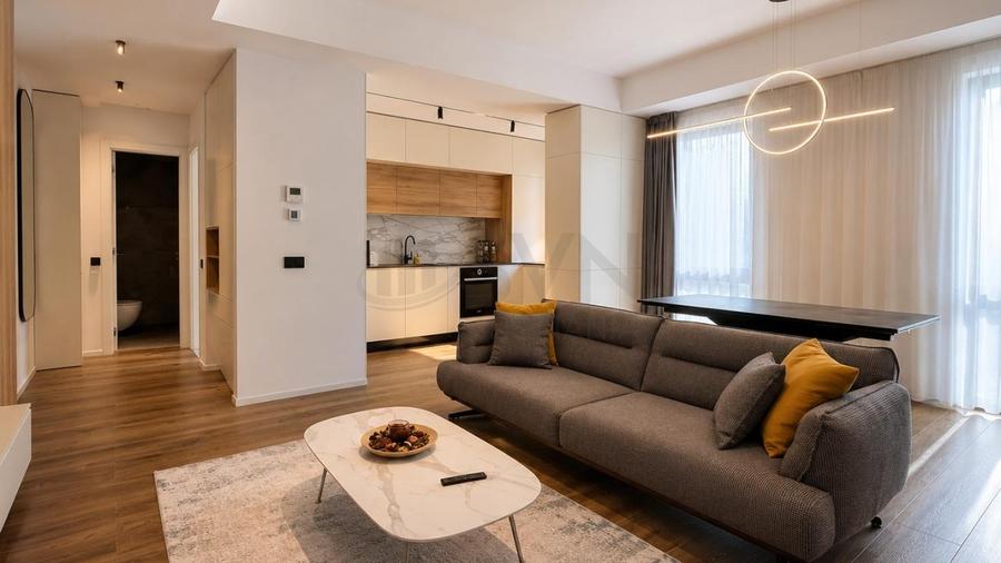 Apartament cu 2 camere decomandat, mobilat în Herăstrău — fotografia 3