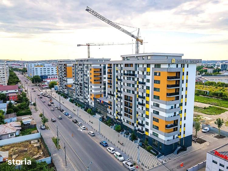 Apartament 2 camere decomandat, Poitiers, complex premium - 1
