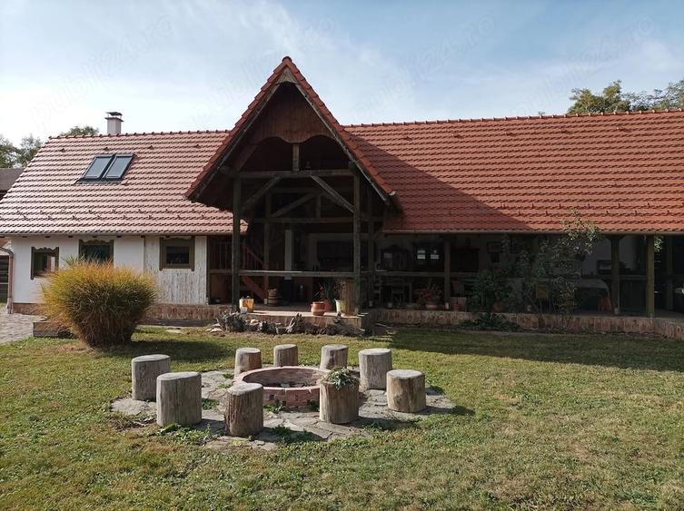 Casă cu 4 camere cu Teren 4000 Mp în Brădești