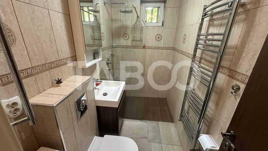 Apartament 3 camere  mobilat utilat cu balcon zona Rahovei Sibiu - 9