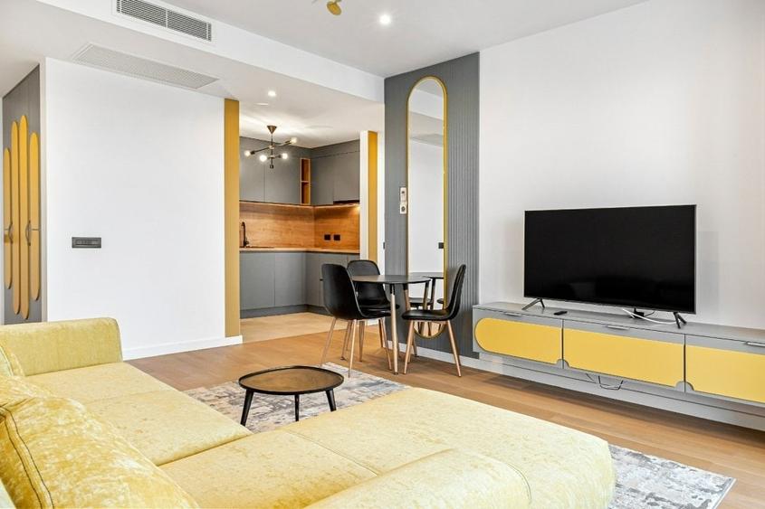 Apartament cu 2 camere semidecomandat, mobilat în Herăstrău — fotografia 1