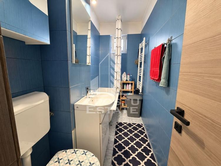 Apartament cu 2 camere semidecomandat, mobilat în Steaua