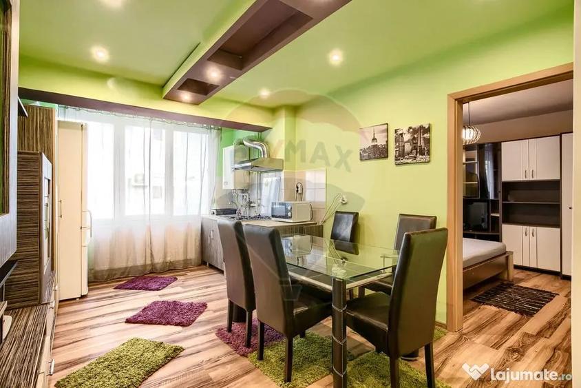 Apartament cu 2 camere semidecomandat în Central